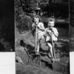 Digging our Anderson Shelter in Birmingham