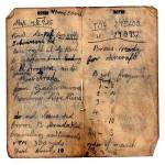 Orders written in my Grandads army pay and service book