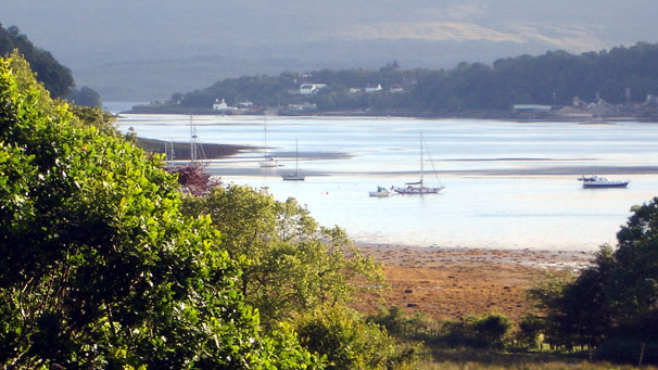 Ewan Sanderson was taken by this view of Lochaline on the Morvern peninsula.