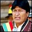  O presidente da Bolívia, Evo Morales