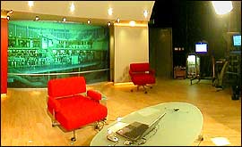 Picture: The TV studio at The Forum.