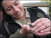 Francesca went zoo keeping