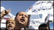 Protesto no Iêmen pelo povo tunisiano (Foto: Reuters)