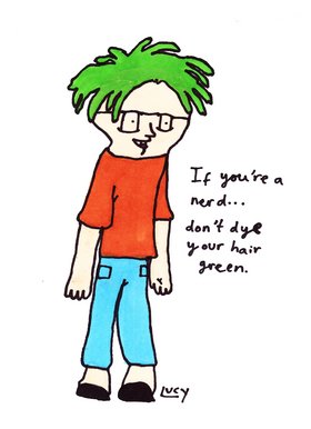 Nerd boy