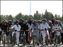 زنان دوچرخه سوار