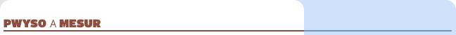 Pwyso a mesur