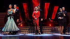 Semi-final couples