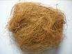 Coconut fibre which is used as a scrubber for bathing, washing dishes and it is also used for making long ropes.
