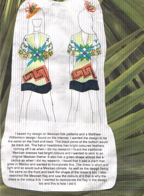 mexican dress design