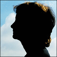Woman in profile