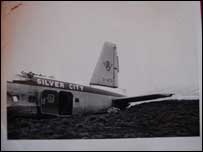 The front of the Silver City Plane