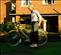 Andrew with the bicycle