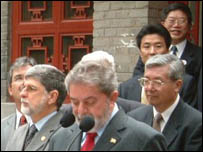 O presidente Luiz Inácio Lula da Silva