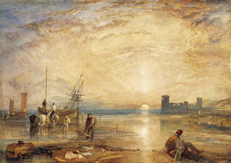 Flint Castle by JMW Turner. Image courtesy of Sotheby's