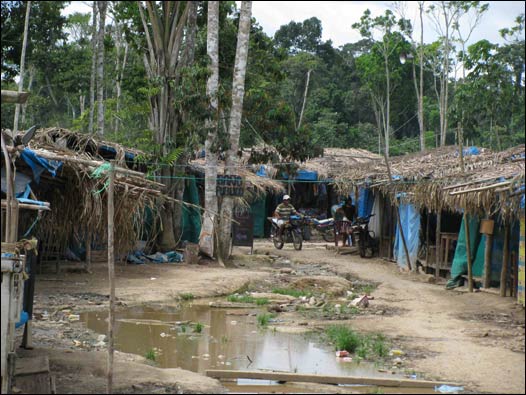Campamento minero