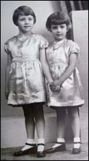 Frances with her sister Freda