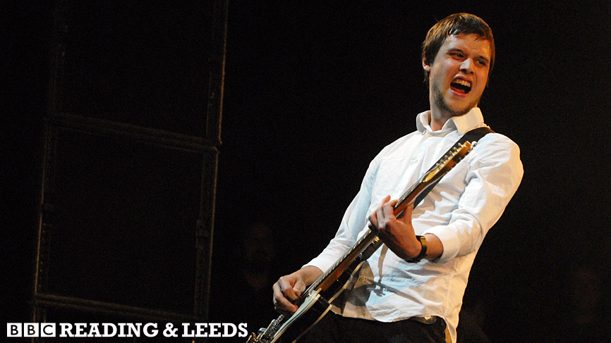 White Lies at Reading festival