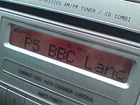 Radio tuned into BBC Radio Lancashire