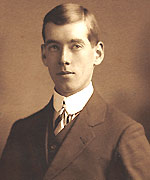 A young Malkay Hugh Baillie Scott