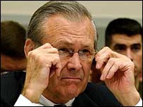 ABD Savunma Bakanı Donald Rumsfeld