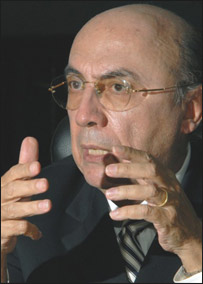 Henrique Meirelles, presidente do Banco Central (Foto: Marcello Casal JR/ABr)