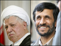 محمود احمدی نژاد و اکبر هاشمی رفسنجانی هر يک در صورت تشکيل دولت با موانعی روبرو خواهند بود