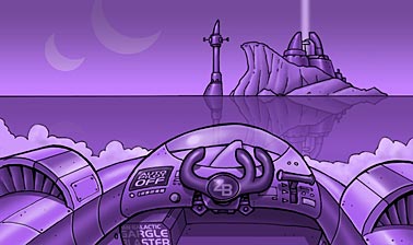 Speedboat on Damogran - by Nolan Worthington