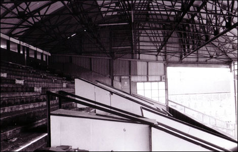 East stand at Ayresome Park