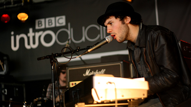 The Mighty Stef on the BBC Introducing stage