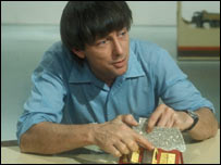 John Noakes of Blue Peter makes cards