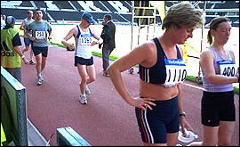 Runners in the 10k