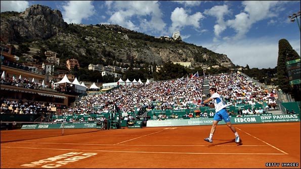 Andy Murray in Monte Carlo