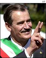 S novým mexickým prezidentem Vincentem Foxem by se měly změnit praktiky policie