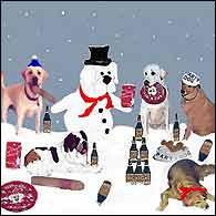doggies christmas party