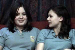 Ruth and Beth complain about the stress of exams...