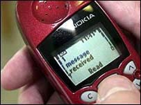 دريافت پيام کوتاه از طريق تلفن همراه