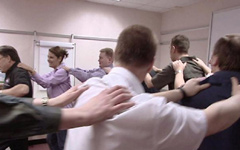 colleagues on a motivational course