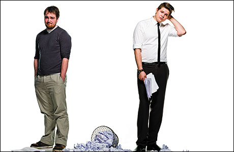 Joel Stickley and Luke Wright