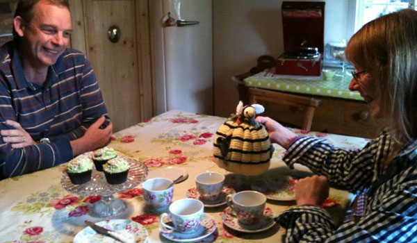 Listeners Ian and Anita Cross