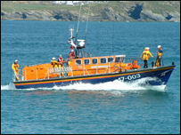 One of the Padstow lifeboats