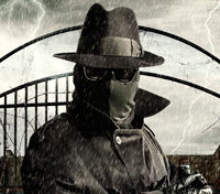 The Black Gloved Stranger