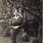 Isabel Eakins in her Land Army Uniform