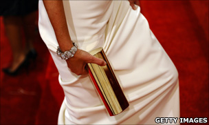 Guest arrives on the red carpet at the Met