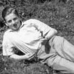 The author just before joining up, aged 18. Oh for that full head of hair!