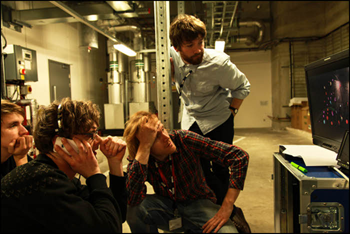 R&D assess the quality of the Christmas baubles