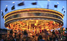 Carousel at Goose Fair
