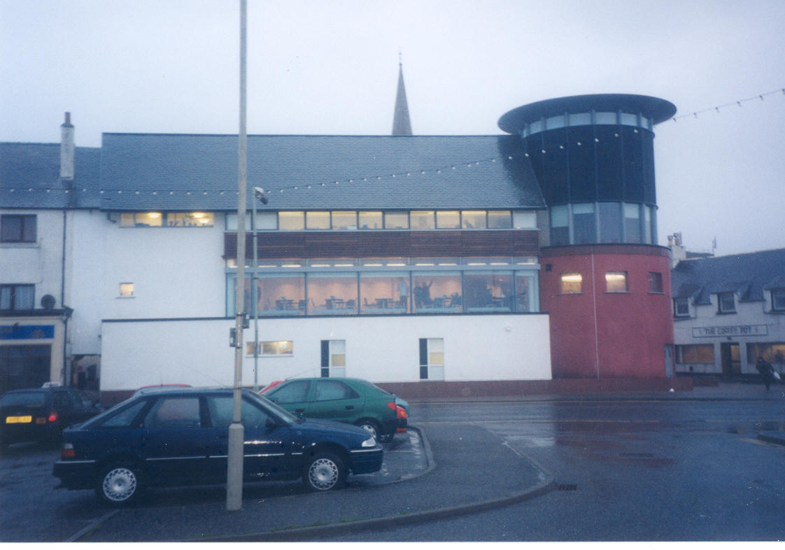 An Lanntair, from South Beach Street