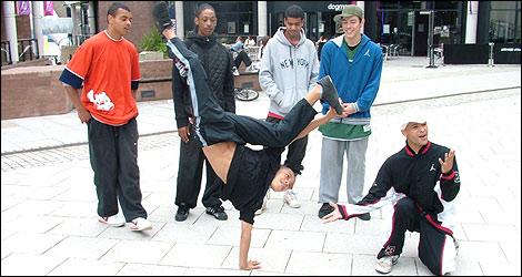 Kombat Breakers strutting their stuff