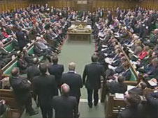 Screengrab of PMQs