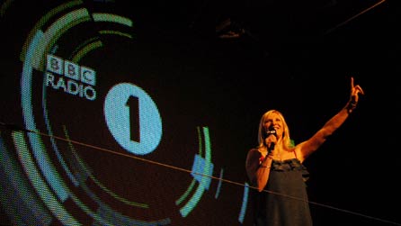 Jo Whiley at the 2008 Radio 1 Big Weekend